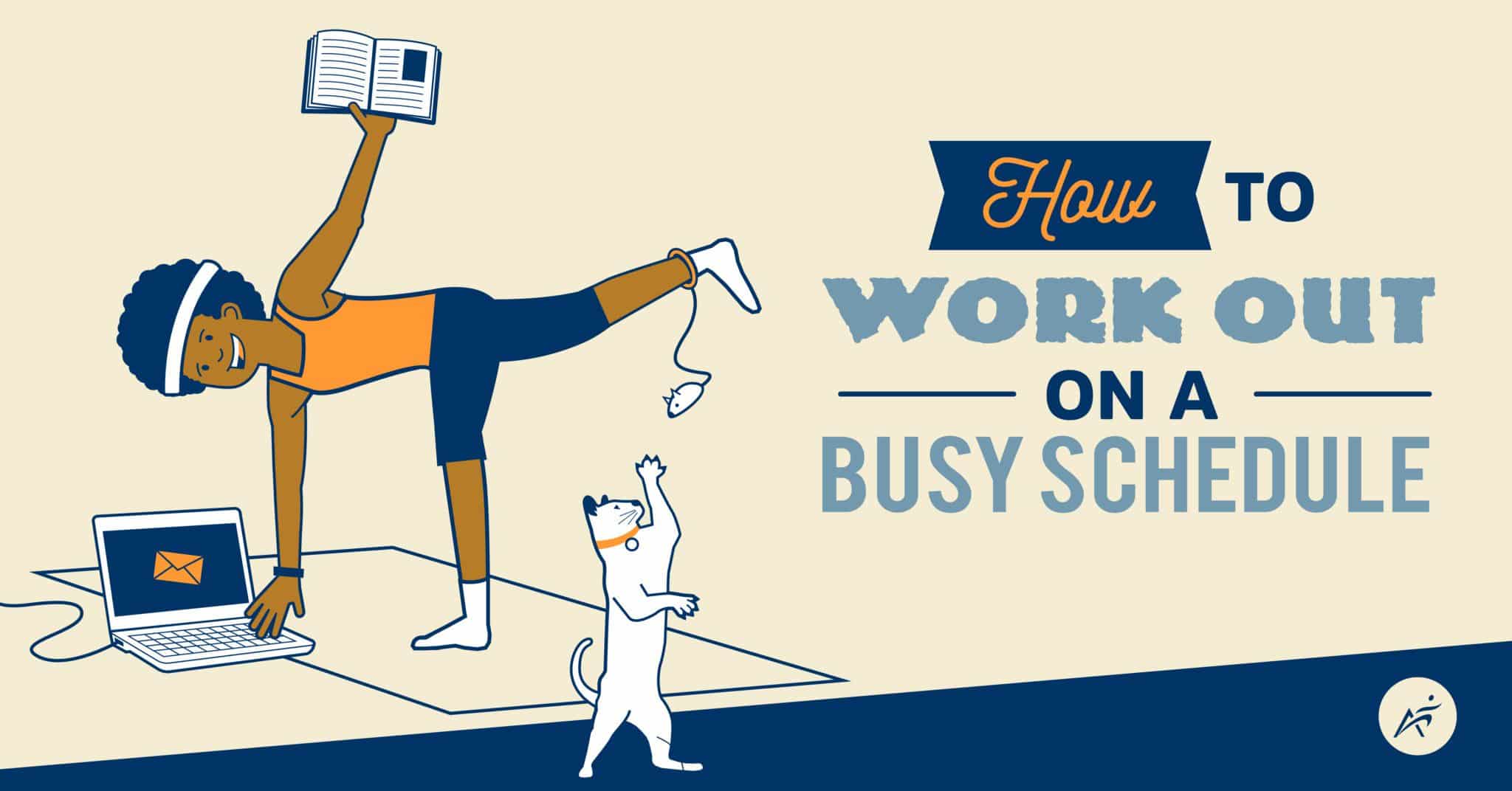 2022_02_ Workout on Busy Schedule LinkedIn Graphic-01