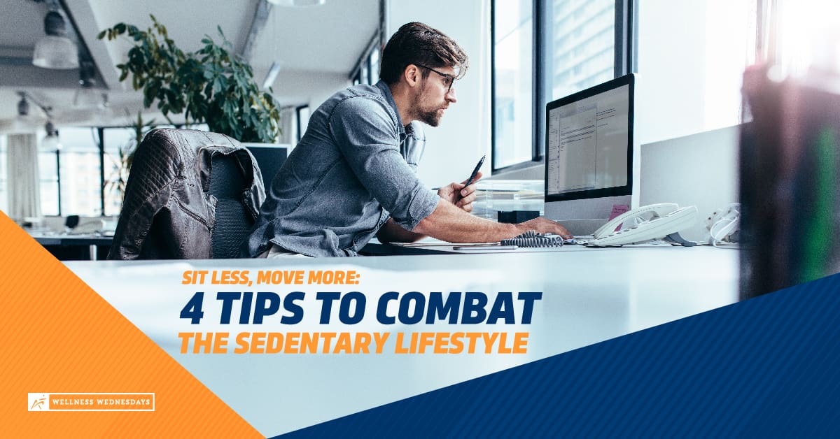 4 Tips to Combat the Sedentary Lifestyle