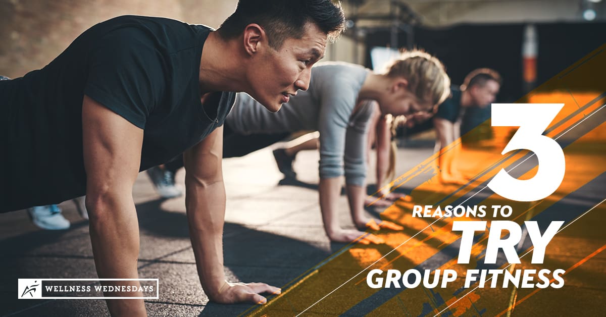 3 Reasons to Try Group Fitness