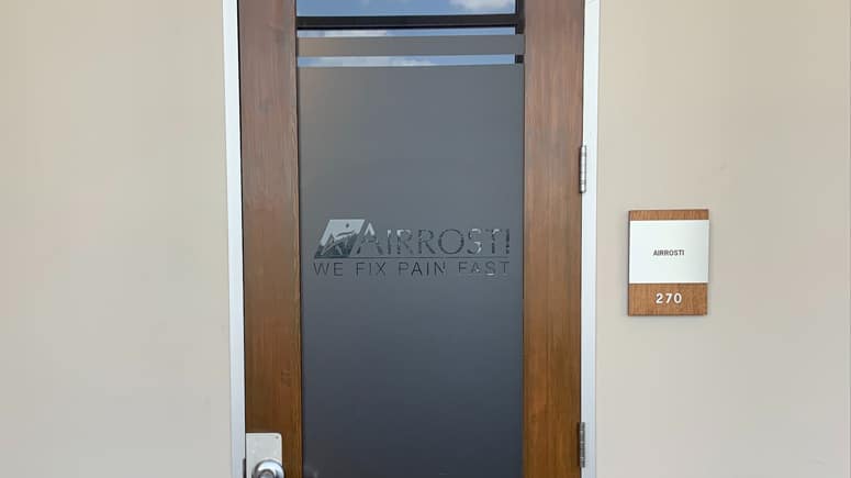 The suite 270 entrance to Airrosti Towne Lake