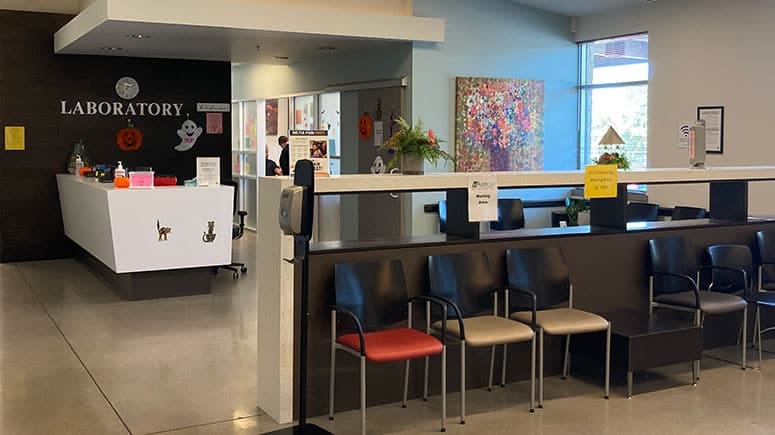 The lobby at ARC Wilson Parke where Airrosti Wilson Parke patients will be received.
