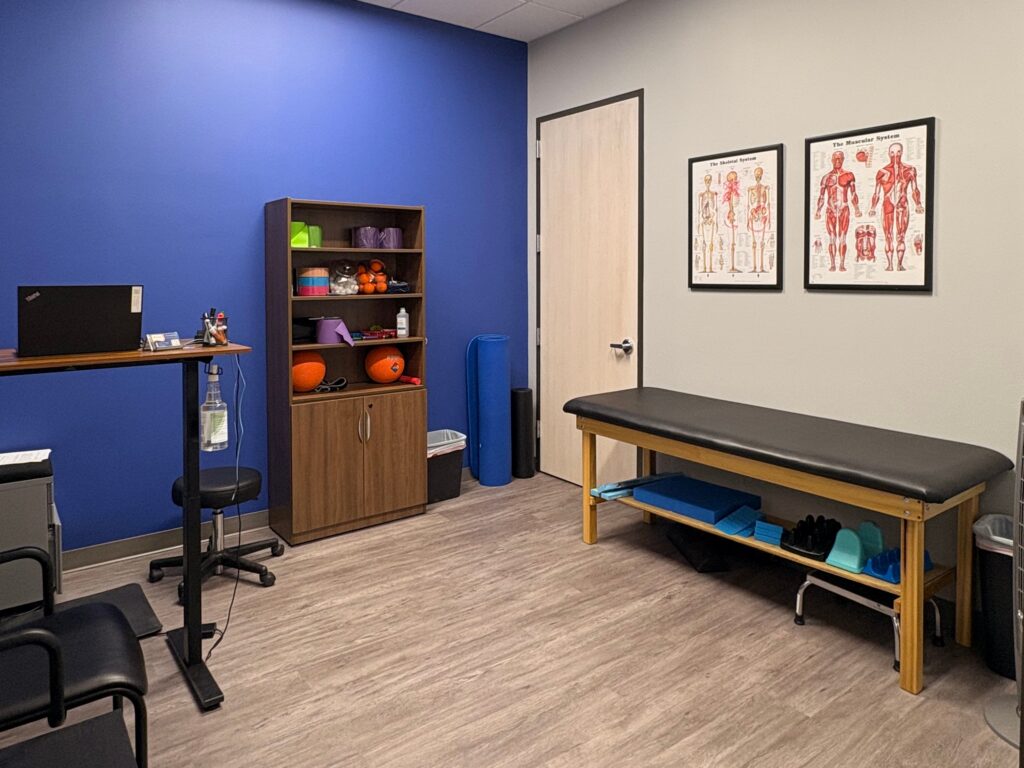 Recovery room at Airrosti China Grove