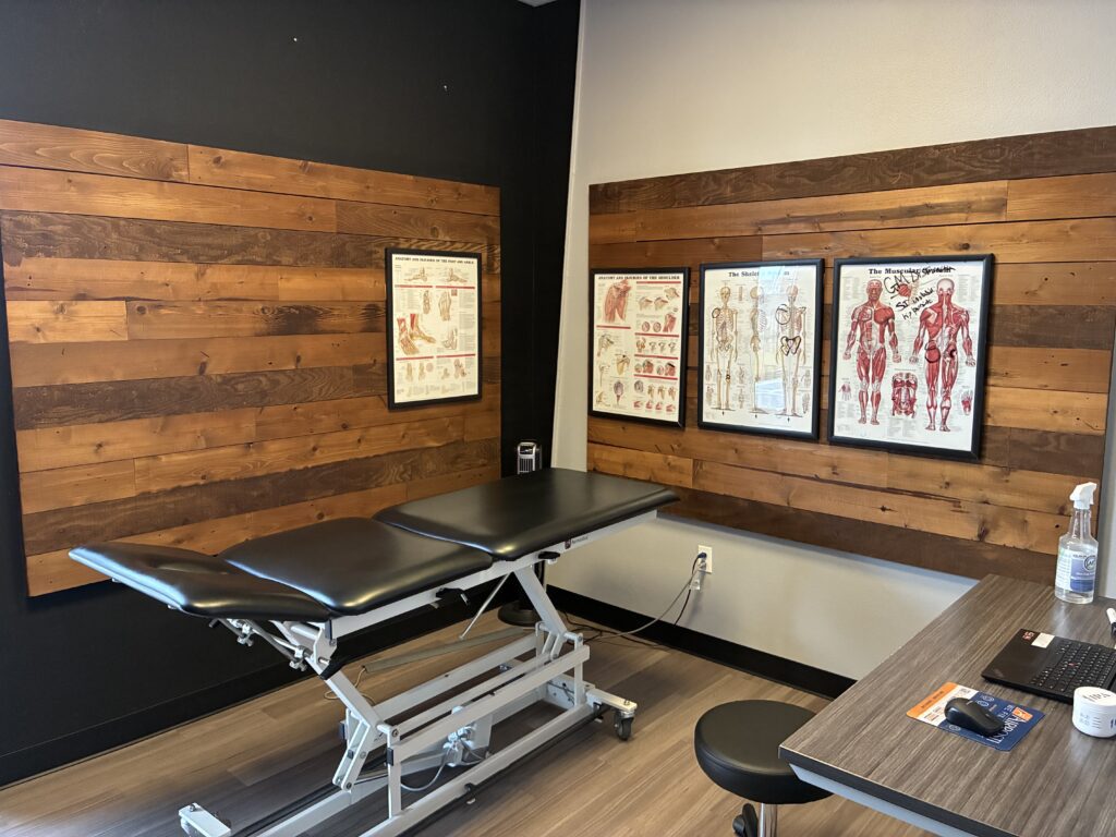 treatment room at Airrosti Tacoma