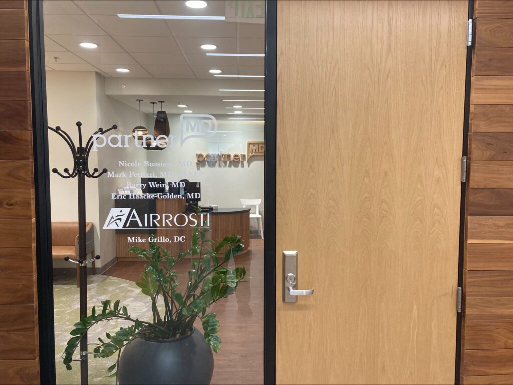 Interior entrance at Airrosti Short Pump