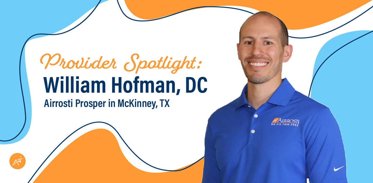 Provider Spotlight: William Hofman, DC