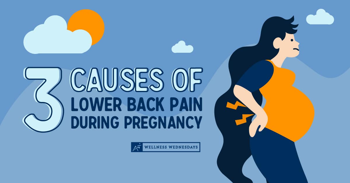 3 Causes of Lower Back Pain During Pregnancy
