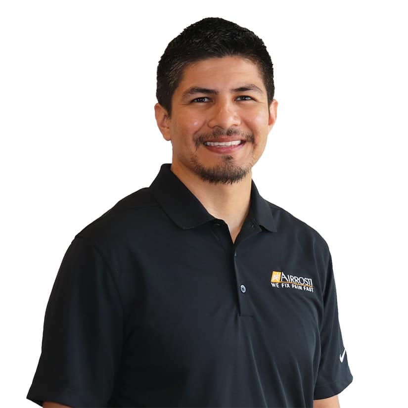 Dr. Andy Pichardo, Airrosti Certified Provider and licensed Doctor of Chiropractic in San Antonio TX.