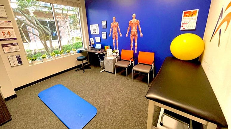 Photo of recovery room at Airrosti Sugar Land