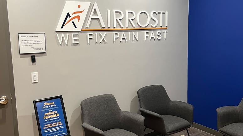 a photo for the lobby inside Airrosti Burleson