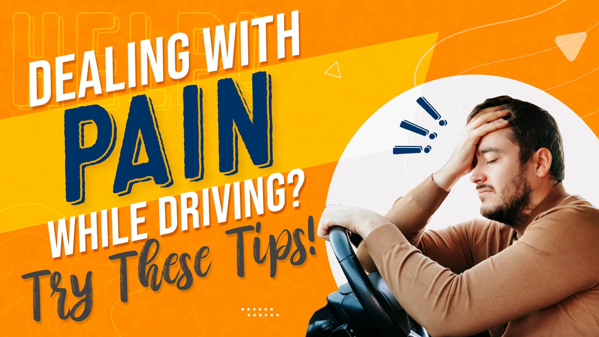 Road Trip Tips to Avoid Neck and Back Pain - Video - AIRROSTI