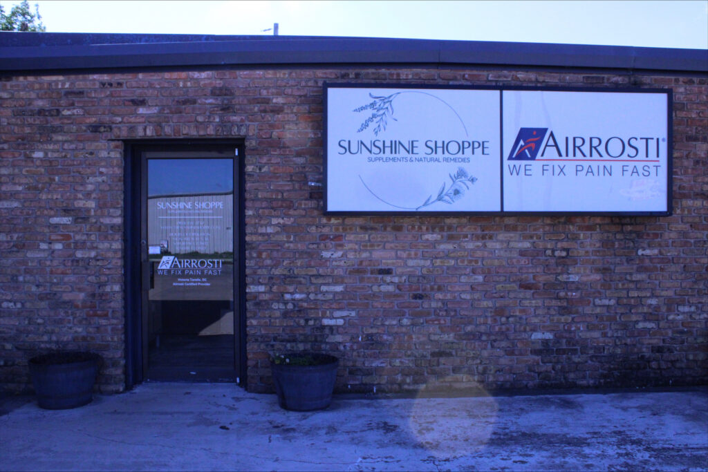Exterior entrance at Airrosti Greenville