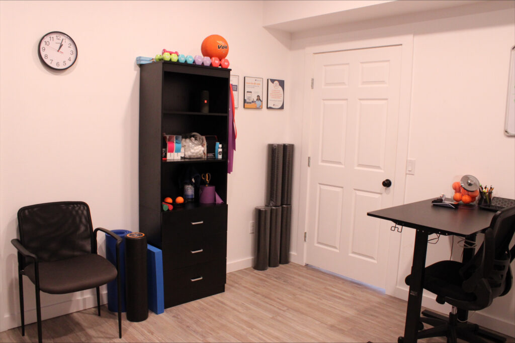 Recovery room at Airrosti Greenville
