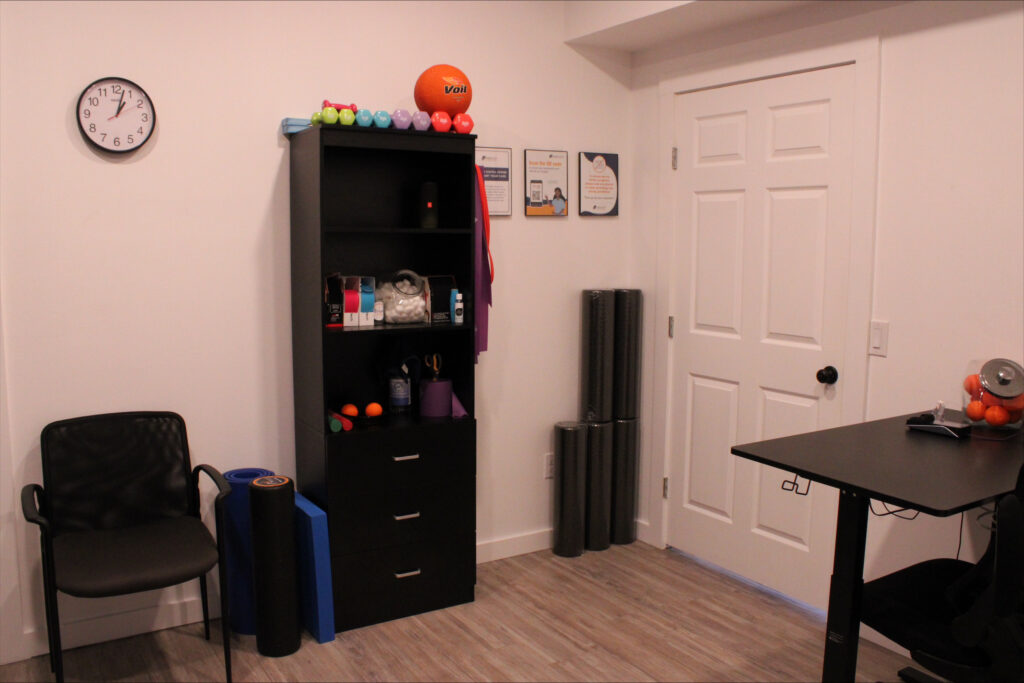 Recovery room at Airrosti Greenville
