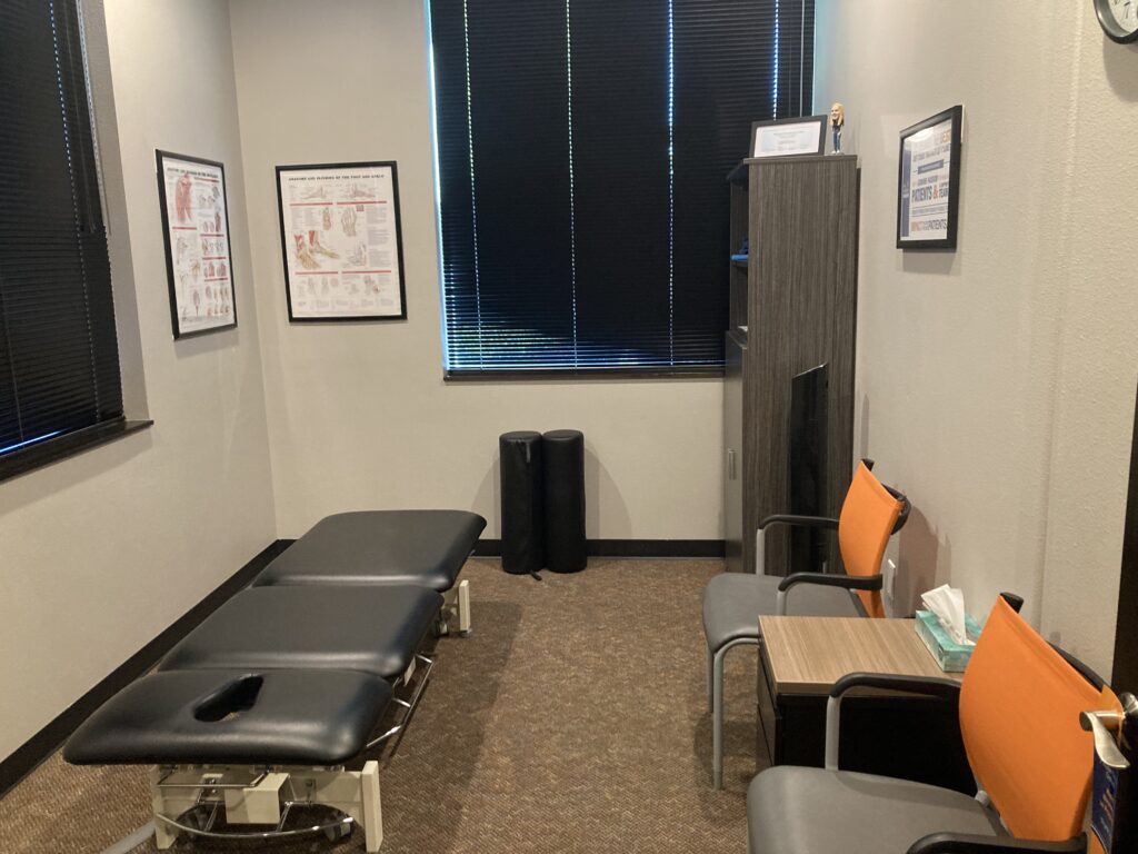Treatment room at Airrosti Smokey Point