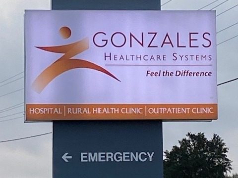 exterior marquis for Airrosti Gonzales