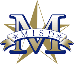 Mesquite ISD Gold and Blue Logo