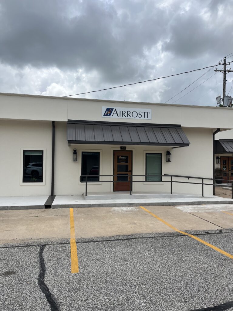 Front entrance at Airrosti Brenham