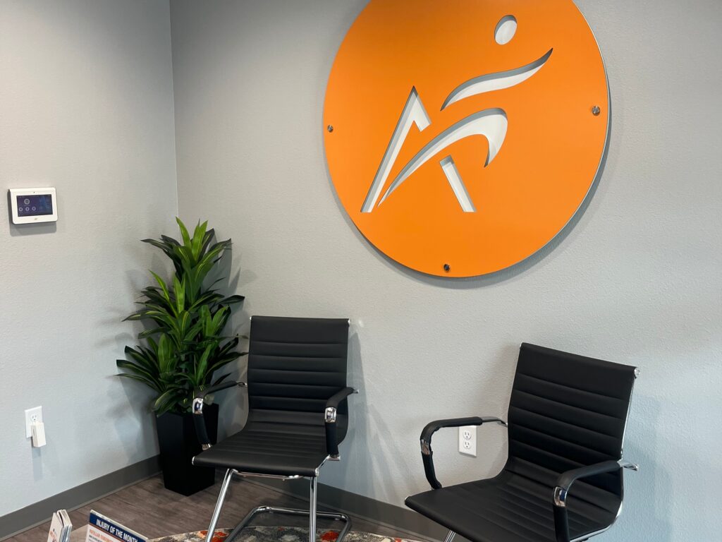 lobby at Airrosti Brenham