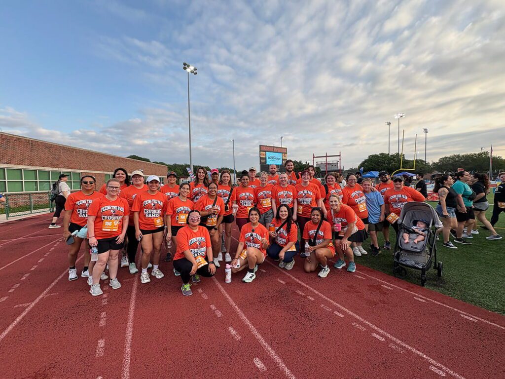 Airrosti Employees at Corporate Cup