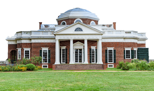 Monticello Estate in Virginia